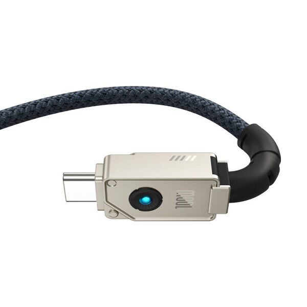Data cable Baseus Unbreakable, Type-C - Type-C, 100W, PD, 1.0m, Black - 40425 έως 12 άτοκες Δόσεις