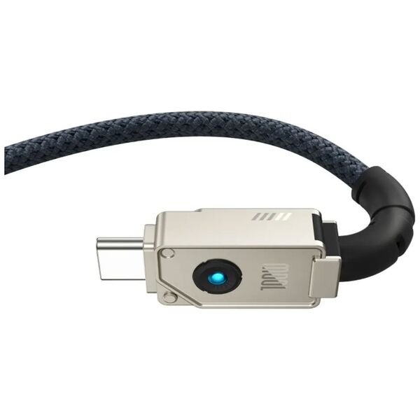 Data cable Baseus Unbreakable, Type-C, 100W, 1.0m, Black - 40427 έως 12 άτοκες Δόσεις