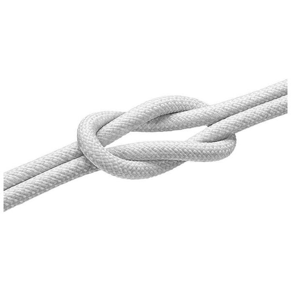 Data cable Baseus Explorer, Type-C, 100W, 1.0m, White - 40440 έως 12 άτοκες Δόσεις