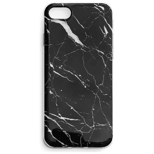 Wozinsky Marble TPU case cover for iPhone 13 Pro Max black