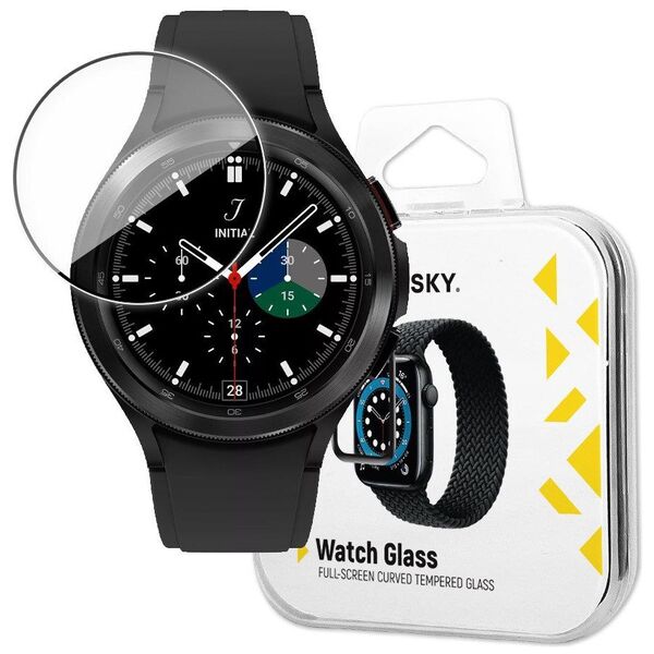 Wozinsky Watch Glass hybrid glass for Samsung Galaxy Watch 4/5 40 mm black