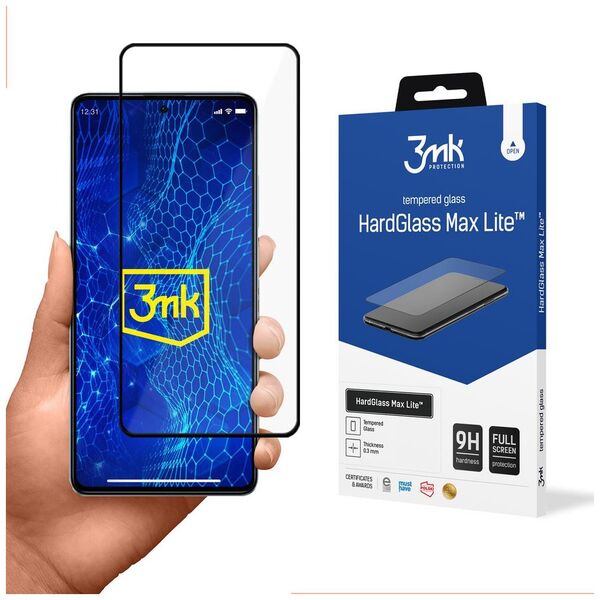 Tempered Glass for Xiaomi Redmi Note 12 Pro+ / Note 12 Pro 9H 3mk HardGlass Lite Series