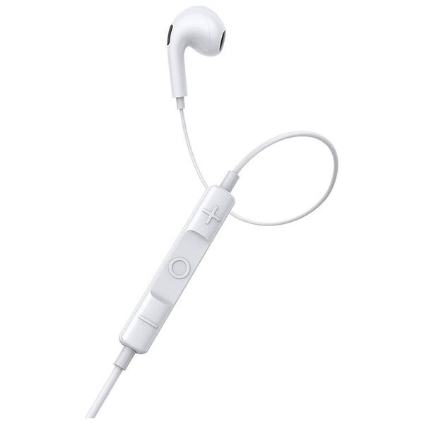 Earphones Baseus Encok C17, Type-C, Microphone, White - 20766 έως 12 άτοκες Δόσεις