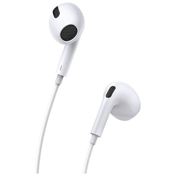 Earphones Baseus Encok C17, Type-C, Microphone, White - 20766 έως 12 άτοκες Δόσεις