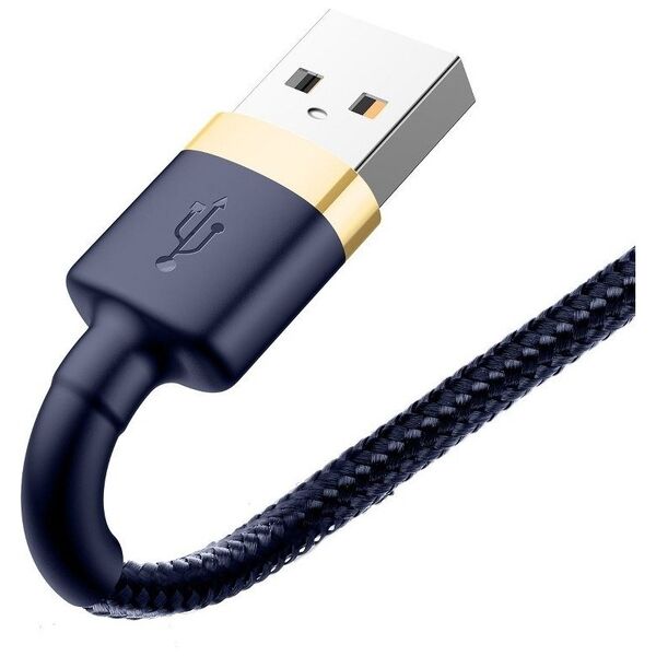 Data cable Baseus Cafule, Lightning, 1.0m, Blue - 40477 έως 12 άτοκες Δόσεις