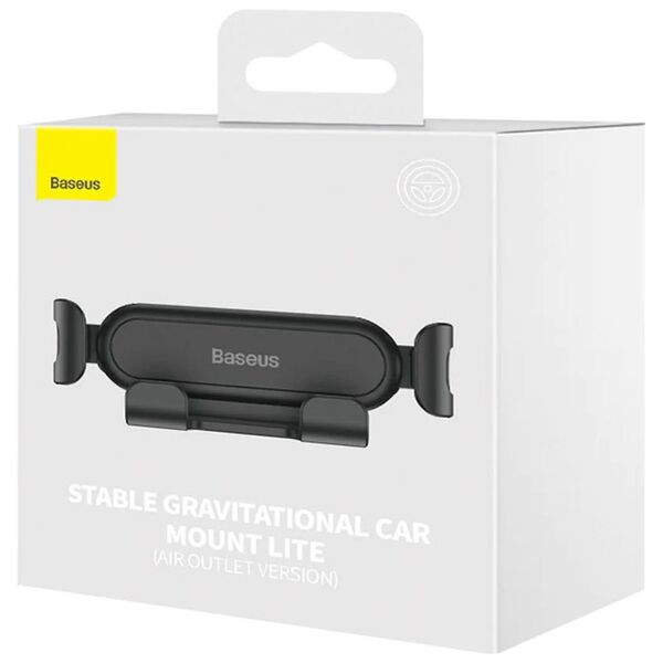 Universal phone holder Baseus Stable Gravitational Lite, Black - 17810 έως 12 άτοκες Δόσεις