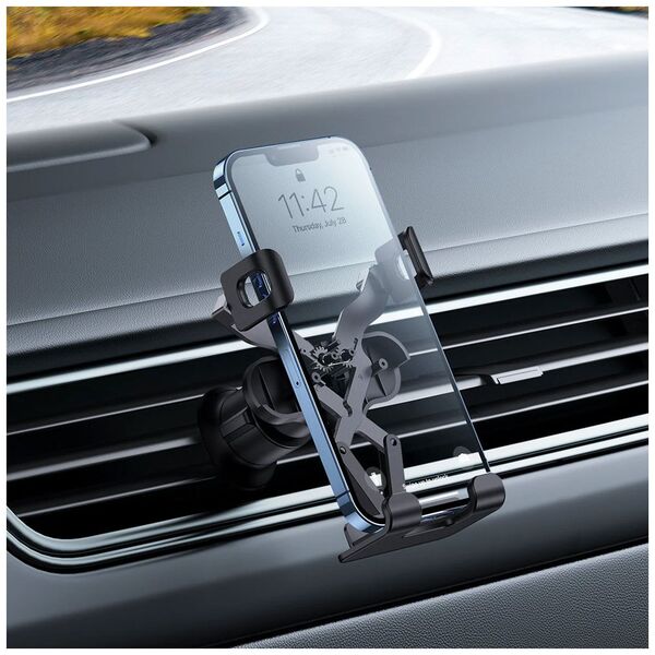 Universal phone holder Baseus Stable Gravitational Lite, Black - 17810 έως 12 άτοκες Δόσεις