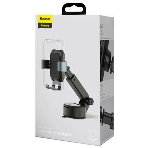 Universal phone holder Baseus Tank Gravity, Black - 17820 έως 12 άτοκες Δόσεις