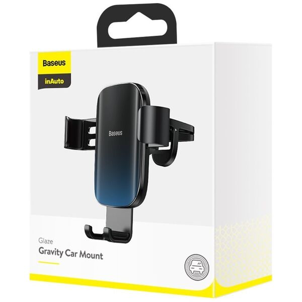 Universal phone holder Baseus Glaze Gravity, Black - 17821 έως 12 άτοκες Δόσεις