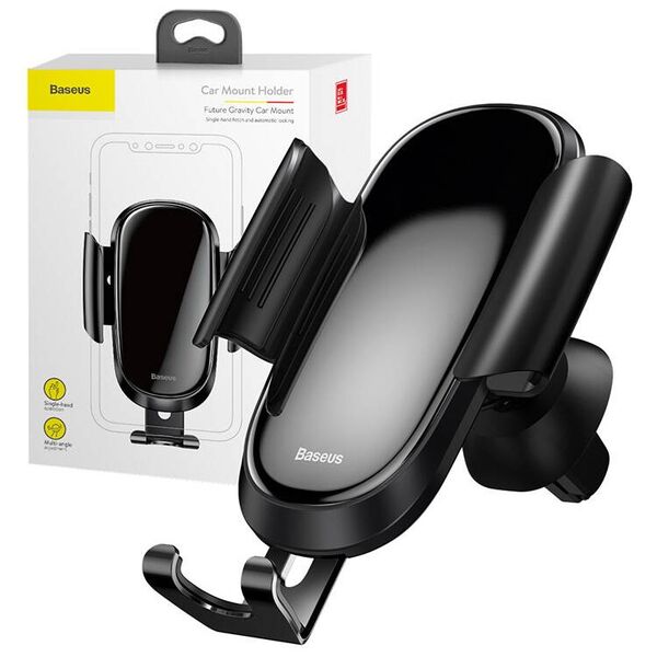 Universal phone holder Baseus Future Gravity, Black - 17823 έως 12 άτοκες Δόσεις