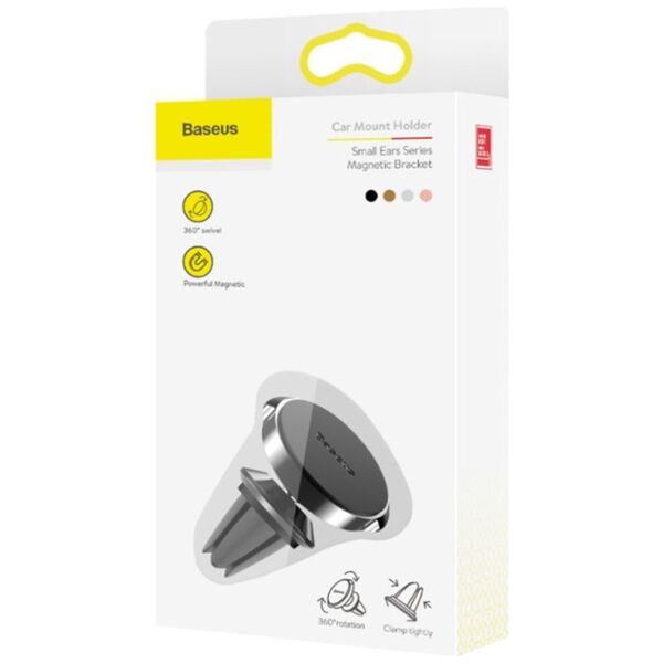 Universal phone holder Baseus Small ears, Black - 17826 έως 12 άτοκες Δόσεις