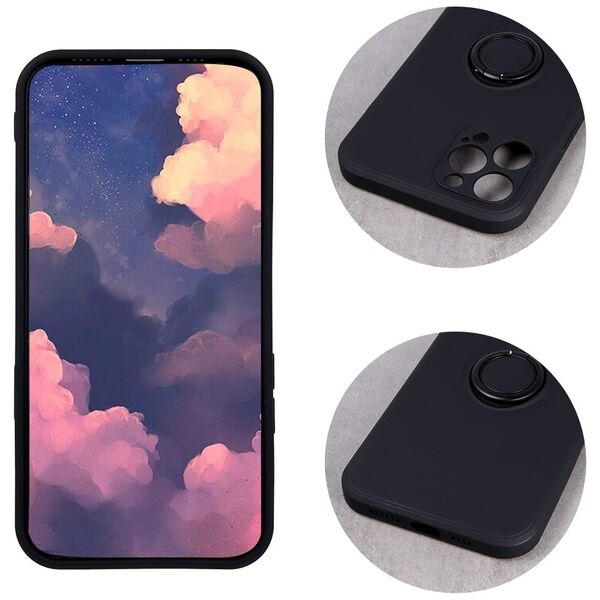 Finger Grip case for iPhone 13 6,1&quot; black 5900495939265