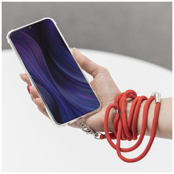 Universal neck strap for phones grey 5900495928290