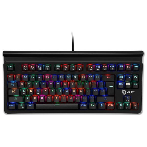 Liocat gaming keyboard KX 375 CM mechanical qwerty black 5907691901195