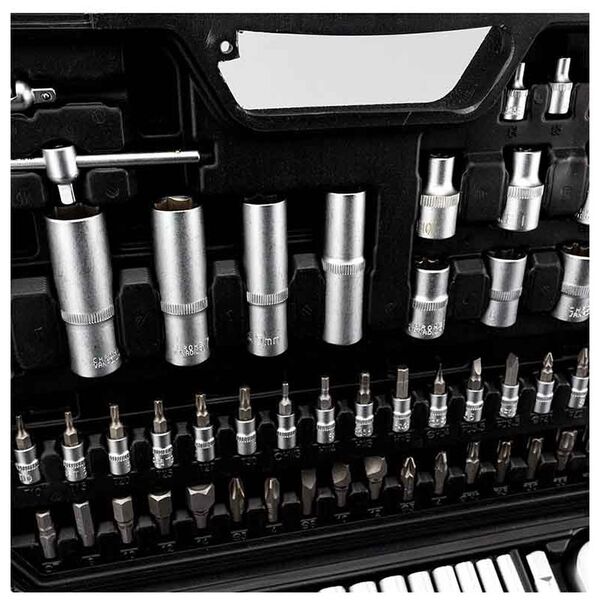 Bormann pro Bht5180 Bormann pro Bht5180 Καρυδάκια 1/2''& 1/4'' σετ 110τεμ 028239 έως 12 Άτοκες Δόσεις