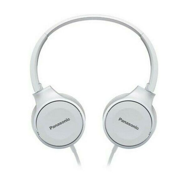 Panasonic Ακουστικά Stereo Panasonic RP-HF100E-W 3.5mm με δυνατότητα Αναδίπλωσης και Μηχανισμό Περιστροφής Άσπρα 26284 5025232850990