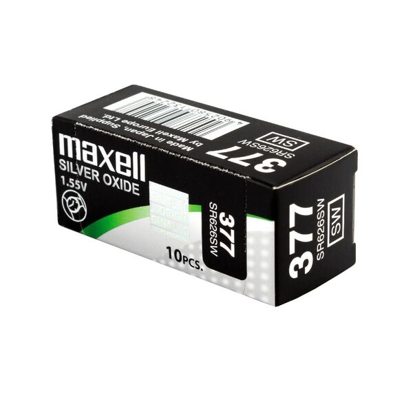 Maxell Buttoncell Maxell 377-376 SR626SW SR626W SR66 LR626 Τεμ. 1 32448 4902580132248