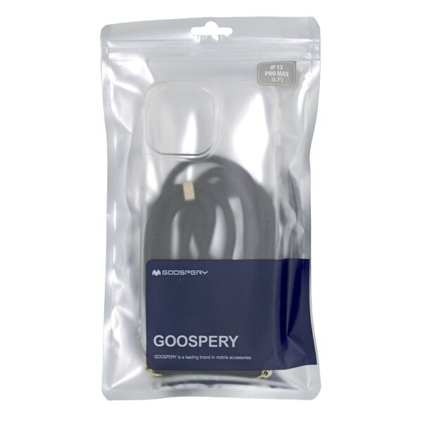 Mercury Θήκη Goospery Strap Case για  Apple IPhone 13 Pro Max Μαύρο 34820 8809842217988