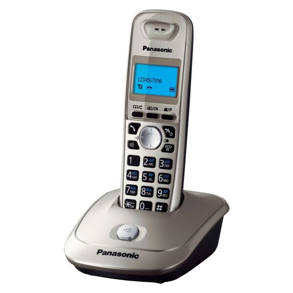 PANASONIC Panasonic ασύρματο τηλέφωνο KX-TG2511GRM ασημί  έως 12 άτοκες Δόσεις KX-TG2511GRM