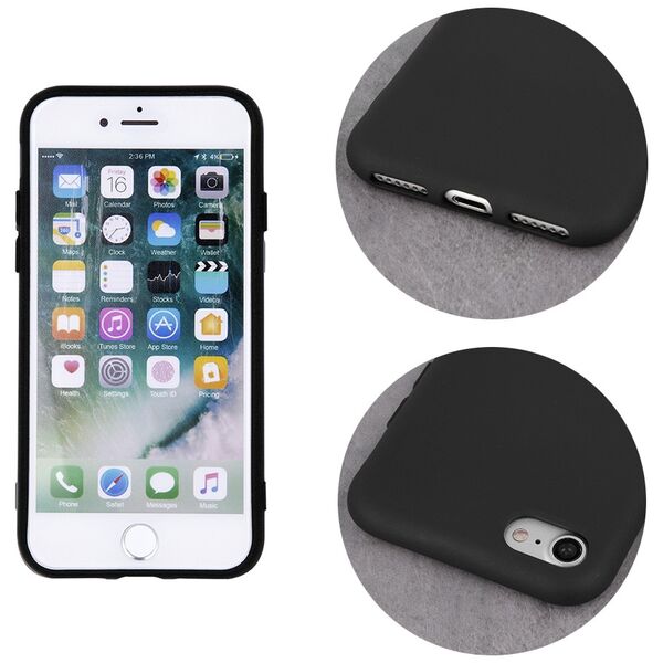 Silicon case for Xiaomi Redmi 12c / Redmi 11a black 5900495078490