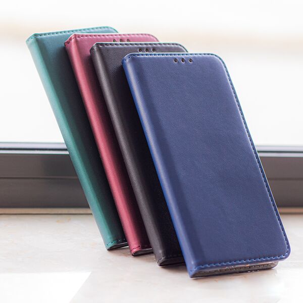 Smart Magnetic case for iPhone 14 6,1&quot; navy blue 5907457704572