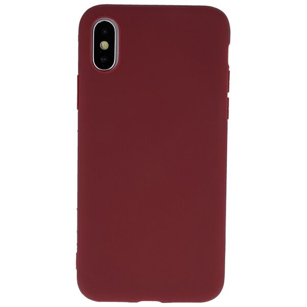 Matt TPU case for Xiaomi Redmi Note 8 Pro burgundy 5900495810090