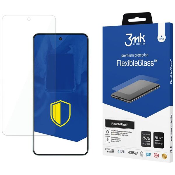 3mk FlexibleGlass™ hybrid glass on Oppo A58 4G