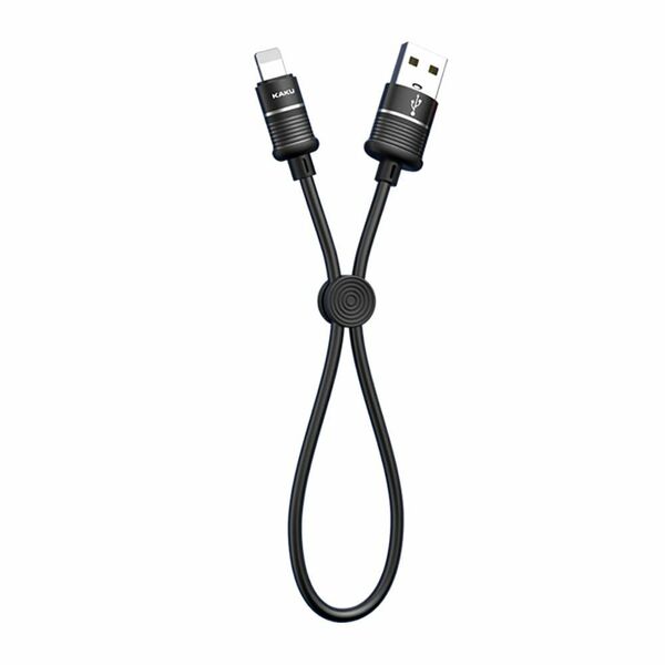 3.2A 25cm LIGHTNING USB Cable for IPHONE KAKU KSC-351 Quick Charge Quick Charge 3.0 and Data Transfer black 6921042113135
