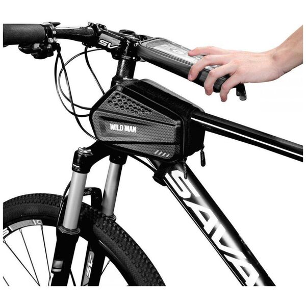 Travelling Bag On Frame WildMan XXL black 0795787711538