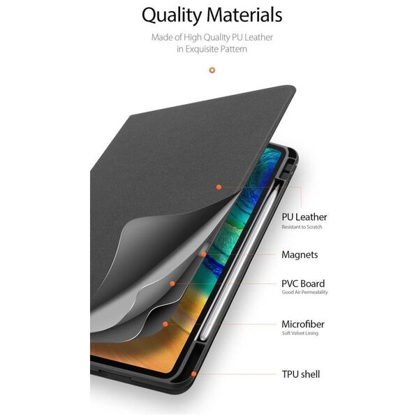 Case HUAWEI MATEPAD PRO 10.8 2019/2021 Dux Ducis Domo navy blue 6934913064276