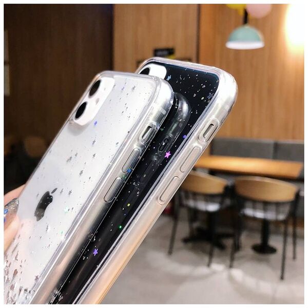 Case XIAOMI REDMI 10 Sequins Glue Glitter Case transparent 5904161122319