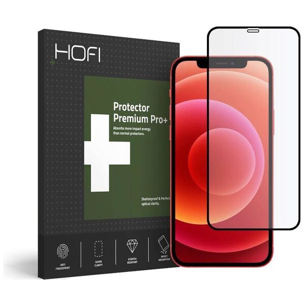 Tempered Glass 5D IPHONE 12 MINI Hofi Full Pro+ black 0795787713969