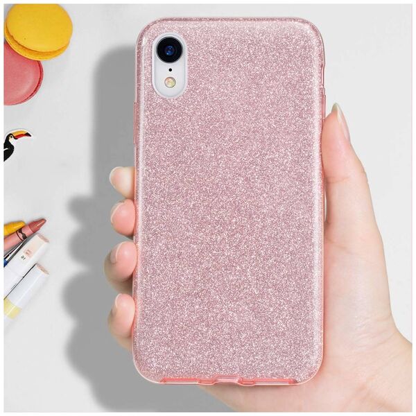 Case SAMSUNG GALAXY S22+ PLUS Glitter pink 5904161123101