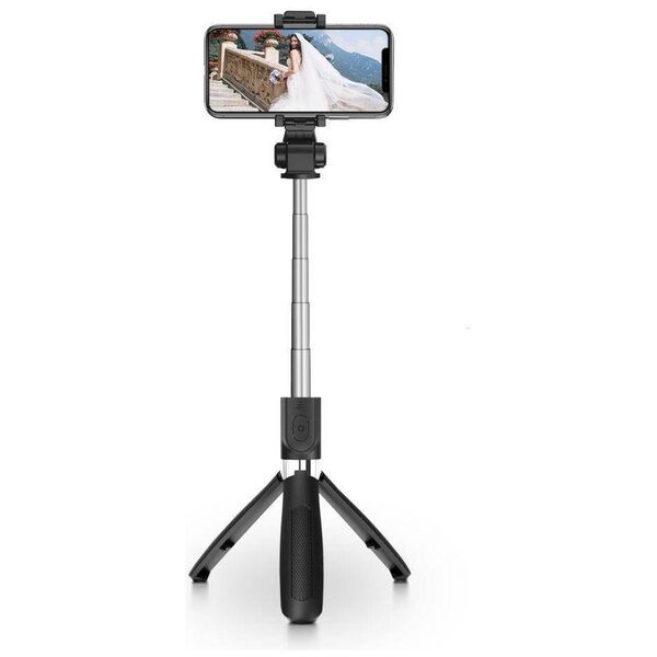 Wireless Selfie Stick Tripod for iOS / Android Tech-Protect L01S black 0795787711484