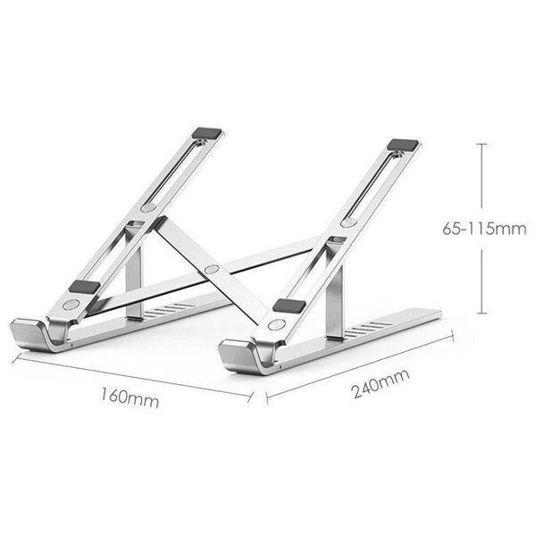 Universal Stand for Laptop Tech-Protect Alustand dark grey 0795787712559