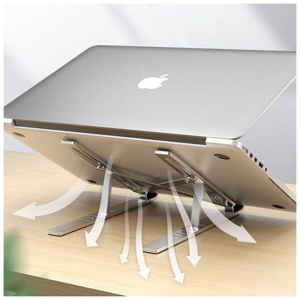 Universal Stand for Laptop Tech-Protect Alustand dark grey 0795787712559
