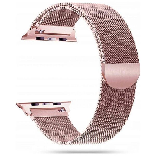 Strap for APPLE WATCH 4 / 5 / 6 / 7 / SE (42 / 44 / 45 MM) Tech-Protect Milaneseband pink 5906735412673