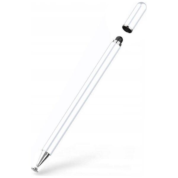 Touch Display Device Tech-Protect Charm Stylus Pen whithe/silver 6216990210785