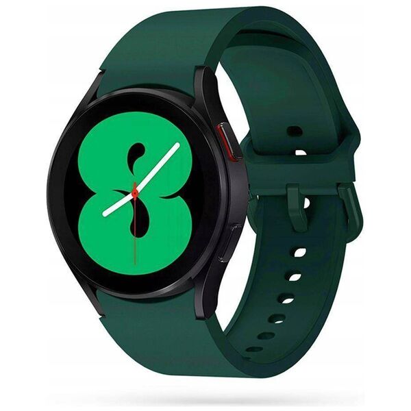 Strap for SAMSUNG GALAXY WATCH 4 (40MM) / (44MM) / GALAXY WATCH 4 CLASSIC (46MM) / (42MM) Tech-Protect IconBand dark green 9589046917431