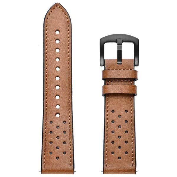 Strap for SAMSUNG GALAXY WATCH 4 (40MM) / (44MM) / GALAXY WATCH 4 CLASSIC (46MM) / (42MM) Tech-Protect Leather brown 9589046917257