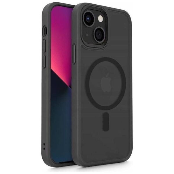 Case IPHONE 13 Tech-Protect Magmat MagSafe Matte black 9589046917592