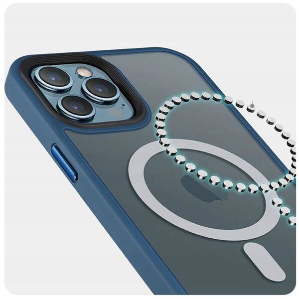 Case IPHONE 13 PRO MAX Tech-Protect Magmat MagSafe Matte black 9589046917615