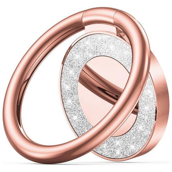 Holder Ring Magnetic Tech-Protect Phone Ring Glitter pink 9589046917523