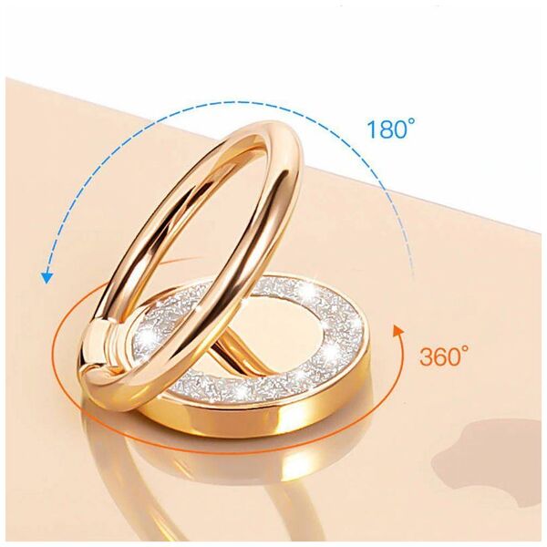 Holder Ring Magnetic Tech-Protect Phone Ring Glitter pink 9589046917523