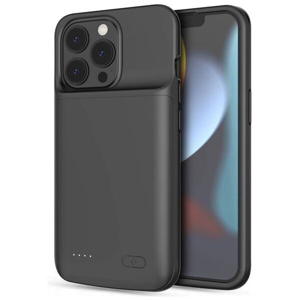 Case IPHONE 13 / 13 PRO Tech-Protect PowerCase 4800mAh black 9589046917820