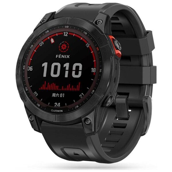 Strap for GARMIN FENIX 5 / 6 / 6 PRO / 7 Tech-Protect IconBand black 9589046921469