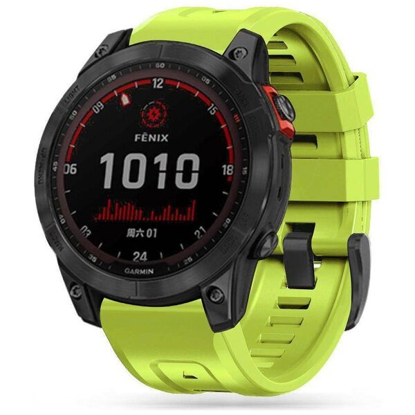 Strap for GARMIN FENIX 3 / 5X / 3HR / 5X PLUS / 6X / 6X PRO / 7X Tech-Protect IconBand green 9589046921582