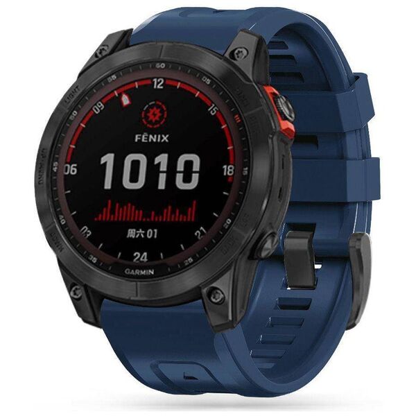 Strap for GARMIN FENIX 3 / 5X / 3HR / 5X PLUS / 6X / 6X PRO / 7X Tech-Protect IconBand navy blue 9589046921599