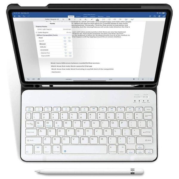 Case APPLE IPAD 10.2 (7gen / 8gen / 9gen) Tech-Protect SC Pen + Keyboard black 9589046920967