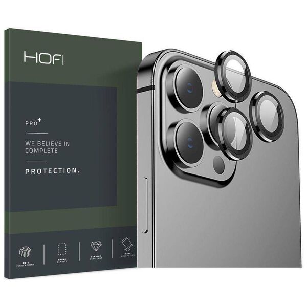 Camera Cover IPHONE 13 PRO / 13 PRO MAX HOFI CamRing Pro+ black 9589046921674